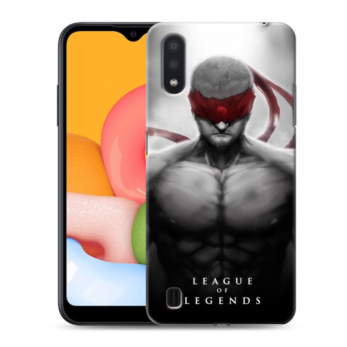 Дизайнерский силиконовый чехол для Samsung Galaxy M01 League of Legends