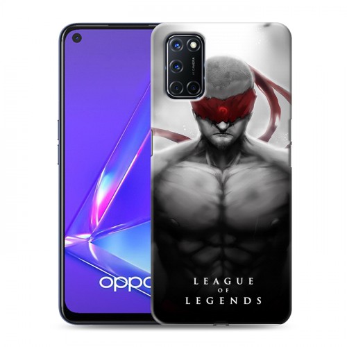 Дизайнерский пластиковый чехол для OPPO A52 League of Legends