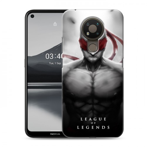 Дизайнерский силиконовый чехол для Nokia 3.4 League of Legends