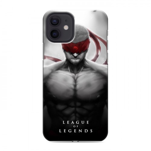 Дизайнерский силиконовый чехол для Iphone 12 League of Legends