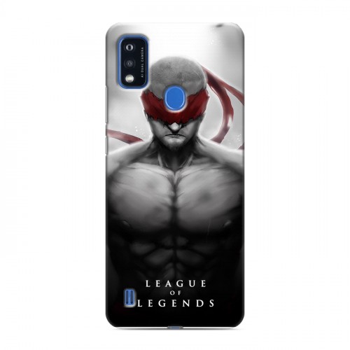 Дизайнерский силиконовый чехол для ZTE Blade A51 League of Legends