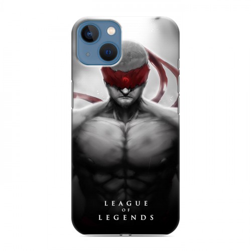 Дизайнерский силиконовый чехол для Iphone 13 League of Legends