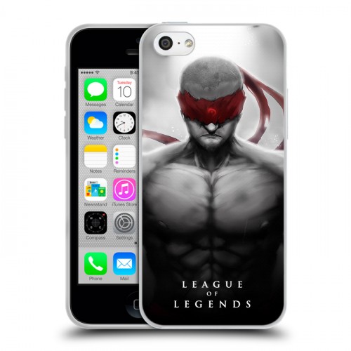 Дизайнерский пластиковый чехол для Iphone 5c League of Legends