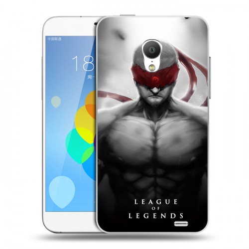 Дизайнерский силиконовый чехол для  Meizu MX3 League of Legends