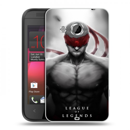 Дизайнерский пластиковый чехол для HTC Desire 200 League of Legends