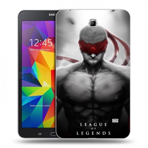 Дизайнерский силиконовый чехол для Samsung GALAXY Tab 4 7.0 League of Legends
