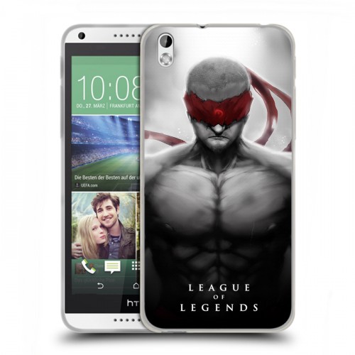 Дизайнерский пластиковый чехол для HTC Desire 816 League of Legends