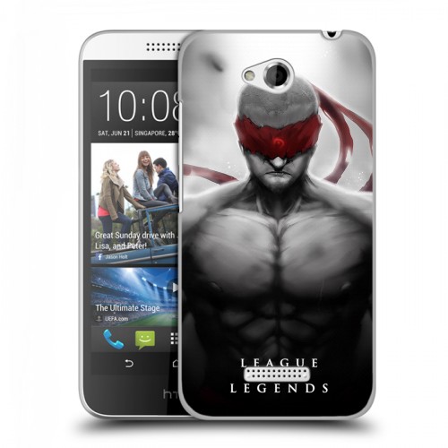 Дизайнерский пластиковый чехол для HTC Desire 616 League of Legends