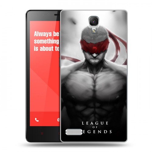 Дизайнерский пластиковый чехол для Xiaomi RedMi Note League of Legends