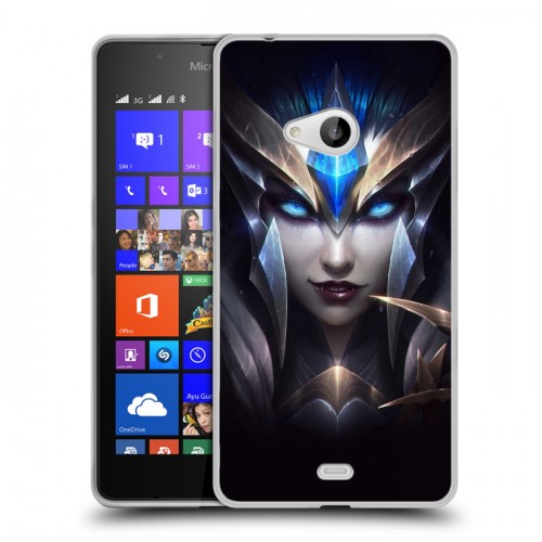 Дизайнерский пластиковый чехол для Microsoft Lumia 540 League of Legends