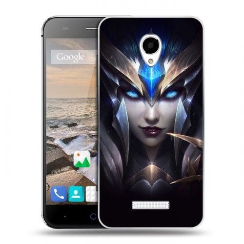 Дизайнерский силиконовый чехол для Micromax Canvas Spark League of Legends