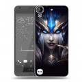 Дизайнерский пластиковый чехол для HTC Desire 530 League of Legends