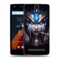 Дизайнерский силиконовый чехол для Wileyfox Storm League of Legends