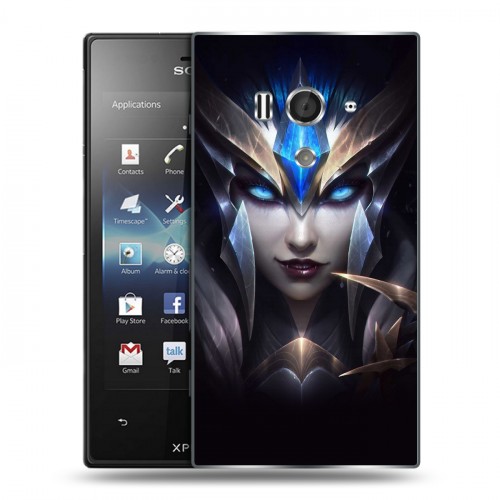 Дизайнерский пластиковый чехол для Sony Xperia acro S League of Legends