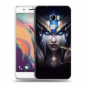 Дизайнерский пластиковый чехол для HTC One X10 League of Legends