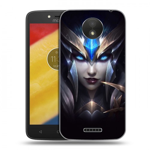 Дизайнерский пластиковый чехол для Motorola Moto C Plus League of Legends