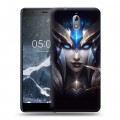 Дизайнерский силиконовый чехол для Nokia 3.1 League of Legends