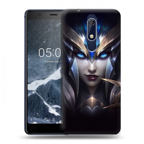 Дизайнерский пластиковый чехол для Nokia 5.1 League of Legends