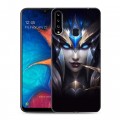 Дизайнерский пластиковый чехол для Samsung Galaxy A20s League of Legends