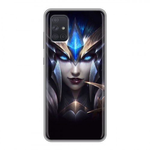 Дизайнерский силиконовый чехол для Samsung Galaxy A71 League of Legends