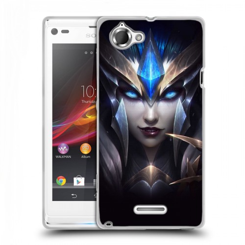 Дизайнерский пластиковый чехол для Sony Xperia L League of Legends