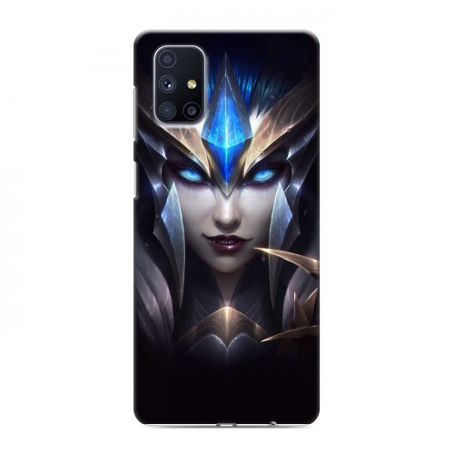 Дизайнерский пластиковый чехол для Samsung Galaxy M51 League of Legends