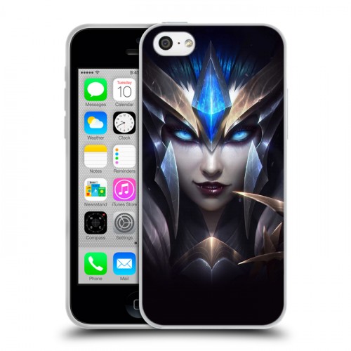 Дизайнерский пластиковый чехол для Iphone 5c League of Legends