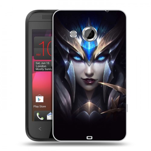 Дизайнерский пластиковый чехол для HTC Desire 200 League of Legends