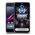 Дизайнерский силиконовый чехол для Sony Xperia E1 League of Legends