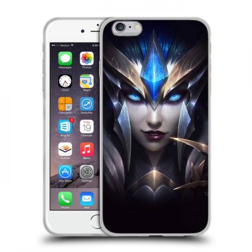 Дизайнерский силиконовый чехол для Iphone 6 Plus/6s Plus League of Legends