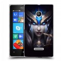 Дизайнерский пластиковый чехол для Microsoft Lumia 435 League of Legends