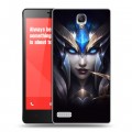 Дизайнерский пластиковый чехол для Xiaomi RedMi Note League of Legends