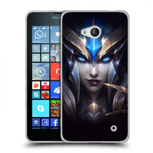 Дизайнерский пластиковый чехол для Microsoft Lumia 640 League of Legends