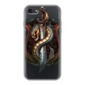 Полупрозрачный дизайнерский силиконовый чехол для Iphone 7 League of Legends