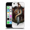 Полупрозрачный дизайнерский пластиковый чехол для Iphone 5c League of Legends