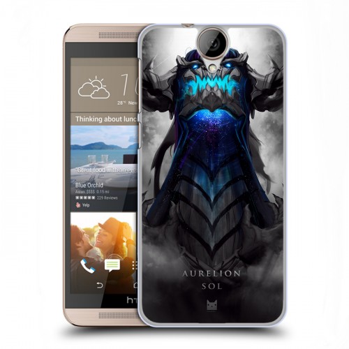 Дизайнерский пластиковый чехол для HTC One E9+ League of Legends