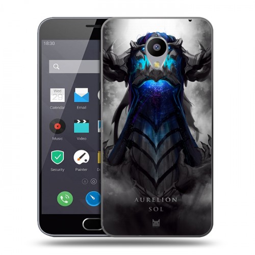 Дизайнерский пластиковый чехол для Meizu M2 Note League of Legends