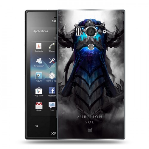 Дизайнерский пластиковый чехол для Sony Xperia acro S League of Legends