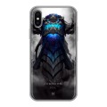 Дизайнерский силиконовый чехол для Iphone x10 League of Legends