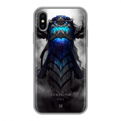 Дизайнерский силиконовый чехол для Iphone x10 League of Legends