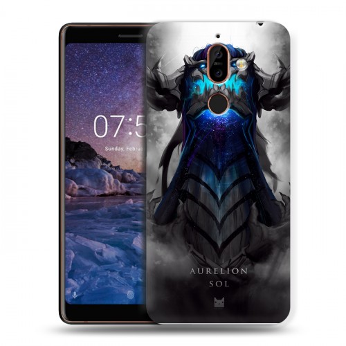 Дизайнерский пластиковый чехол для Nokia 7 Plus League of Legends