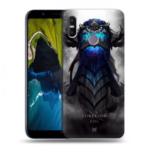 Дизайнерский пластиковый чехол для HTC U12 Life League of Legends