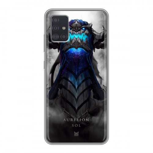 Дизайнерский силиконовый чехол для Samsung Galaxy A51 League of Legends