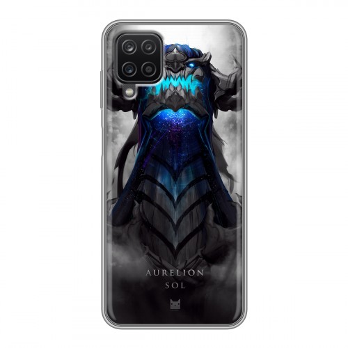 Дизайнерский пластиковый чехол для Samsung Galaxy A12 League of Legends