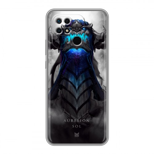 Дизайнерский силиконовый чехол для Xiaomi Redmi 10C League of Legends