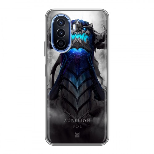 Дизайнерский силиконовый чехол для Huawei Nova Y70 League of Legends