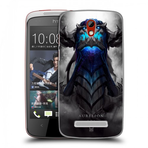 Дизайнерский пластиковый чехол для HTC Desire 500 League of Legends
