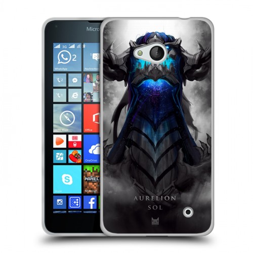 Дизайнерский пластиковый чехол для Microsoft Lumia 640 League of Legends