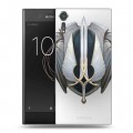 Полупрозрачный дизайнерский пластиковый чехол для Sony Xperia XZs League of Legends