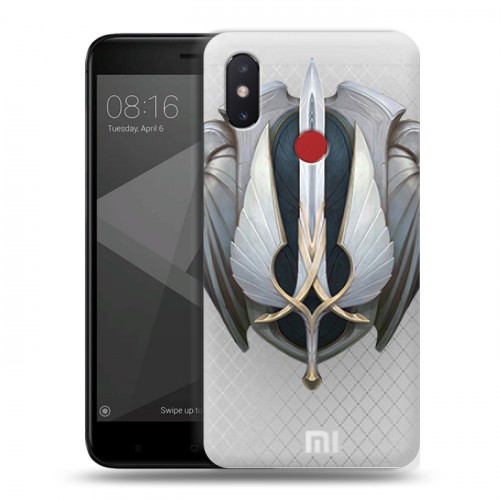 Полупрозрачный дизайнерский пластиковый чехол для Xiaomi Mi8 SE League of Legends